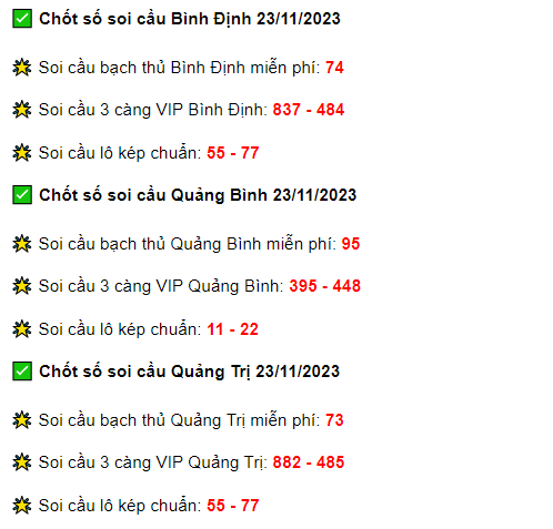 Giờ vàng chốt số soi cầu Miền Trung 23/11/2023