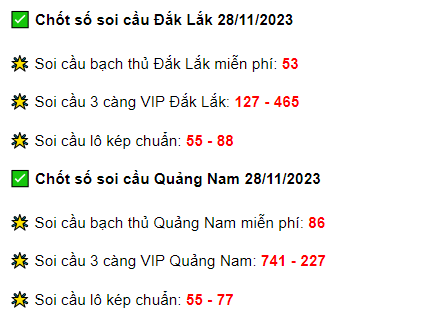 Giờ vàng chốt số soi cầu Miền Trung ngày 28/11/2023